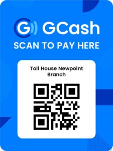 Toll House Newpoint Mall Branch GCash QR Code